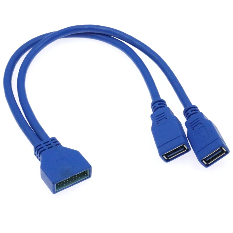 Conector de Cable USB 0,3 a 2 USB macho y hembra para ordenador de escritorio, placa base Asus P7P55/USB3 Gigabyte Msi Onda, 3,0 m, nuevo - imagen 3