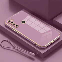 Funda Cuadrada Antigolpes Redmi Note 8 / 8T / 8 Pro