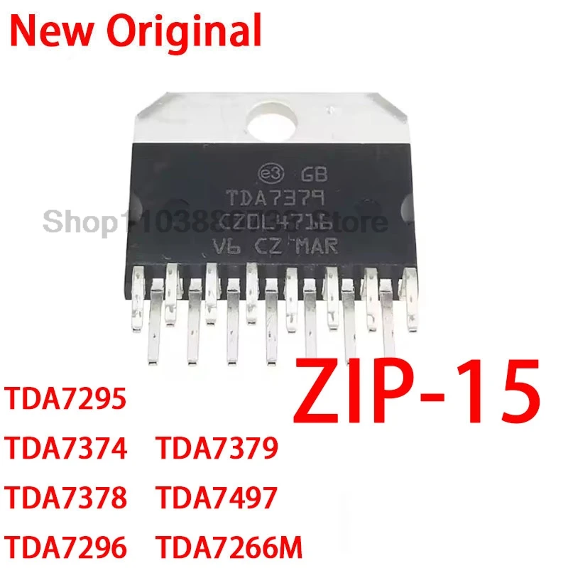 1-5 uds 100% nuevo TDA7295 TDA7374 TDA7378 TDA7296 TDA7379 TDA7497 TDA7266M ZIP-15