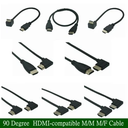 Adaptador HDMI 90° Macho-Hembra Angular para TV, PC y Consolas