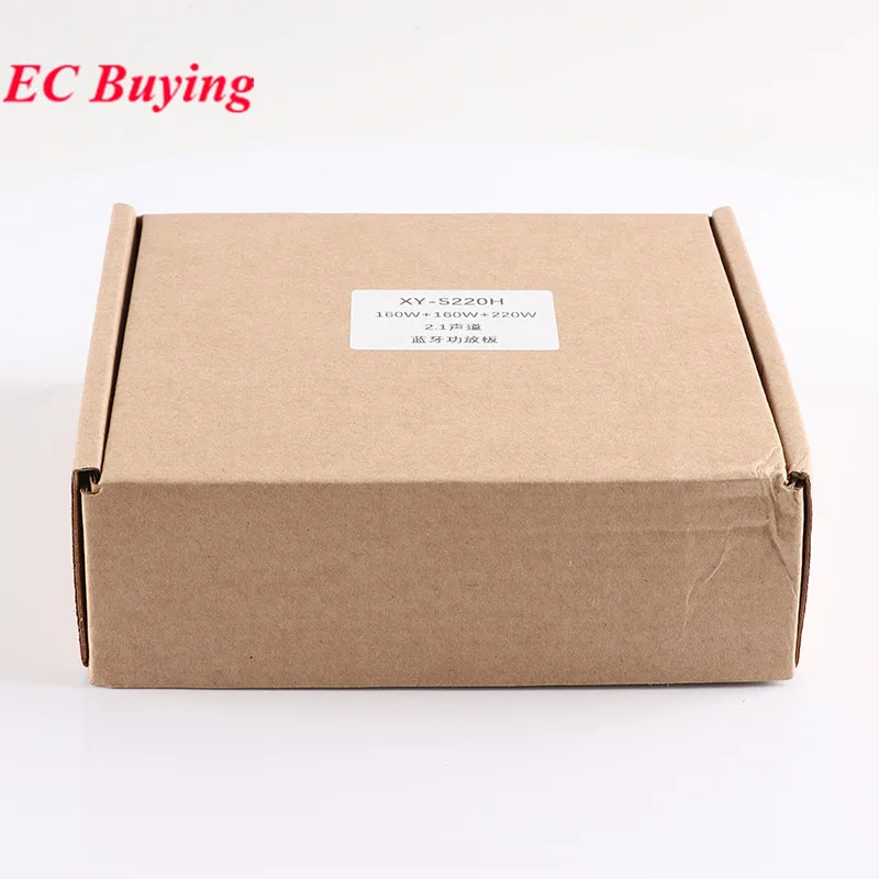 Placa amplificadora XY-S220H App Control 160Wx2 + 220W TDA7498E 2,1, doble canal, Compatible con Bluetooth 5,1 + AUX + tarjeta de sonido USB + Flas USB - imagen 5