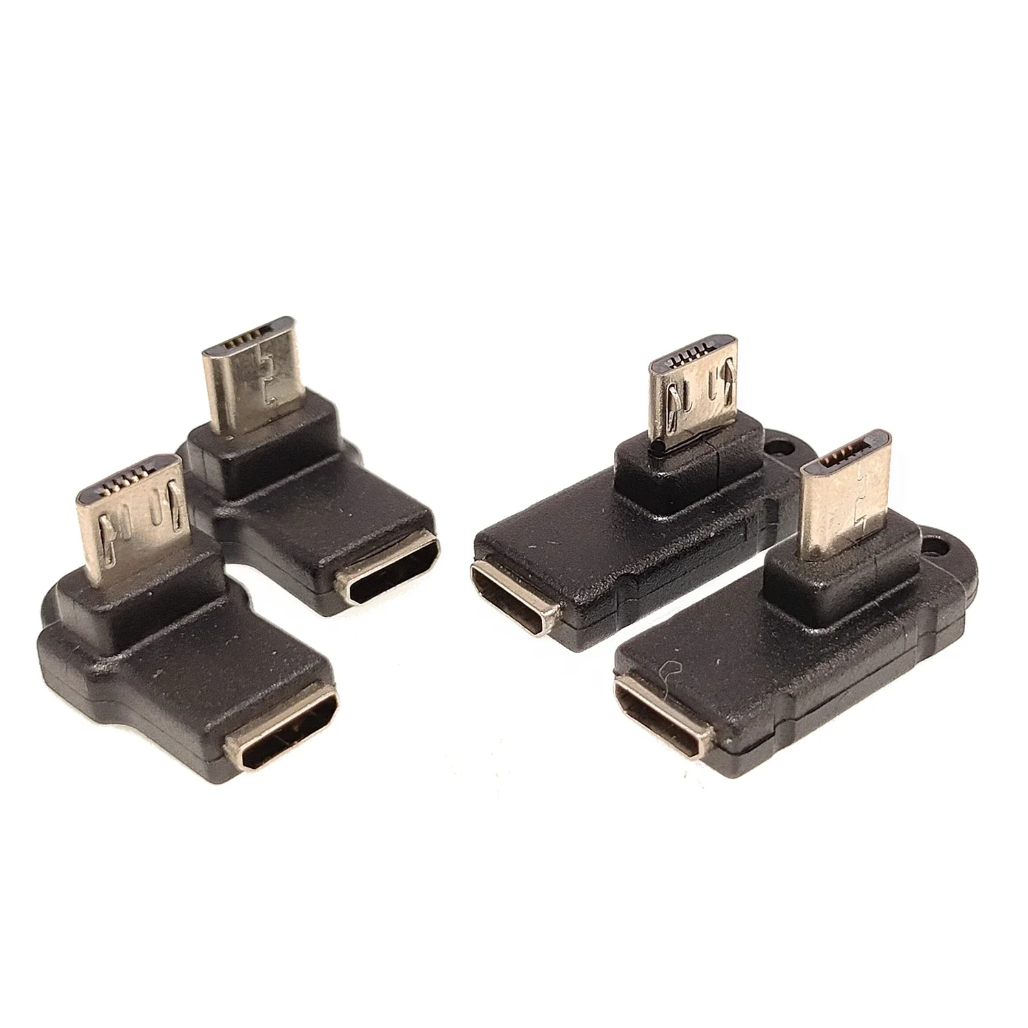 Adaptador micro usb a micro USB, conector de conversión hembra a macho, compatible con sincronización de datos y carga