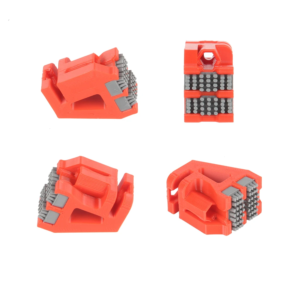 XCR3D cepillo de boquilla para Bambu Lab X1 X1C P1P P1S boquillas limpiaparabrisas cepillo de silicona montado depuradores cabezal de impresión limpiador cabezal de impresora W - imagen 3