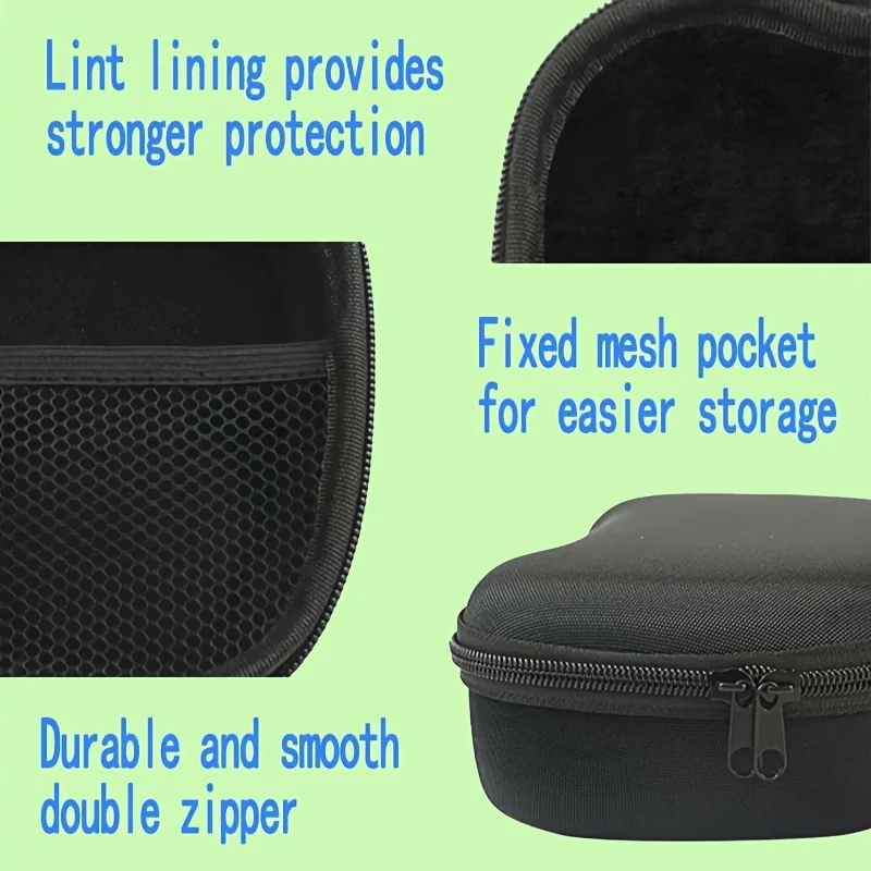 Bolsa de almacenamiento portátil para controlador de juegos Switch Pro/modelos aplicables: PS5/Xbox Series x/Xbox Series S/bolso de carcasa dura EVA - imagen 4