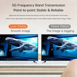 50M 1080P inalámbrico HDMI Video Audio transmisor receptor extensor 5G HDMI compatible TV Stick Display Dongle para Monitor TV Box