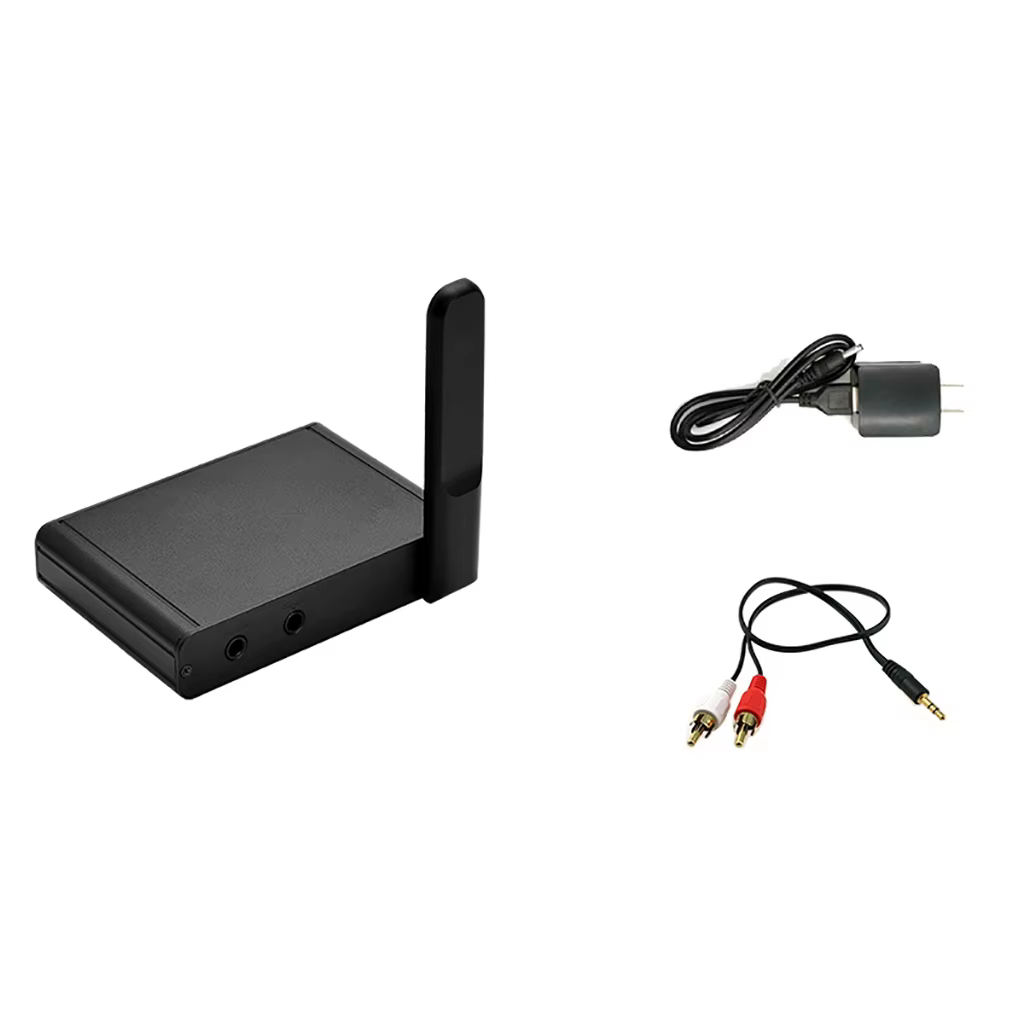 Transmisión de Audio inalámbrica UHF, de 5km Transmisor estéreo de alta fidelidad, receptor individual a múltiple para amplificador de Audio de PC - imagen 5