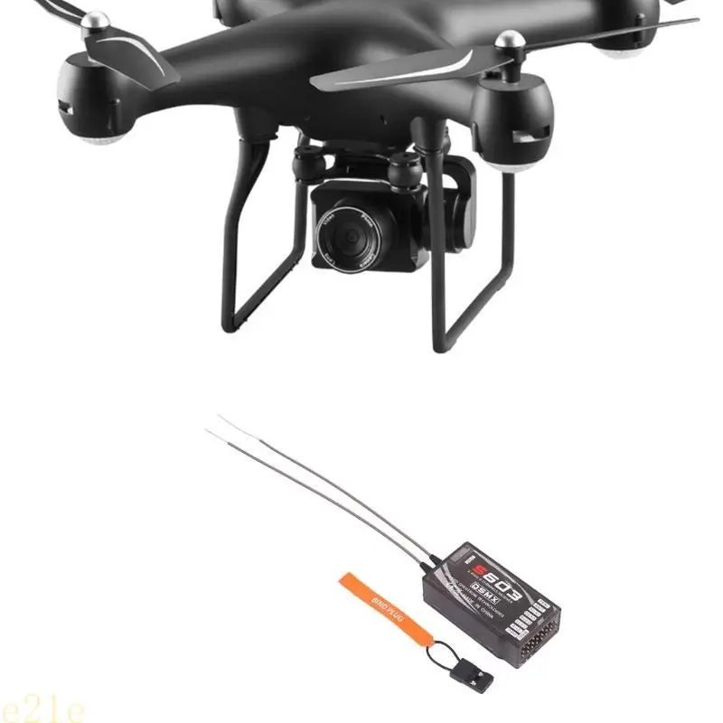E21E S603 RECEPTOR 6 CANAL 2.4GHz DSM2 reemplaza a AR6210 con 2 antenas amplias compatibilidad y funcionalidad superior - imagen 5