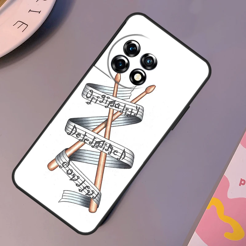 Funda de tambor de instrumentos musicales para OnePlus Nord CE 5 2 3 4 Lite N30 N20 OnePlus 15 13 12 11 9 10 Pro 13R 10T 13T - imagen 5