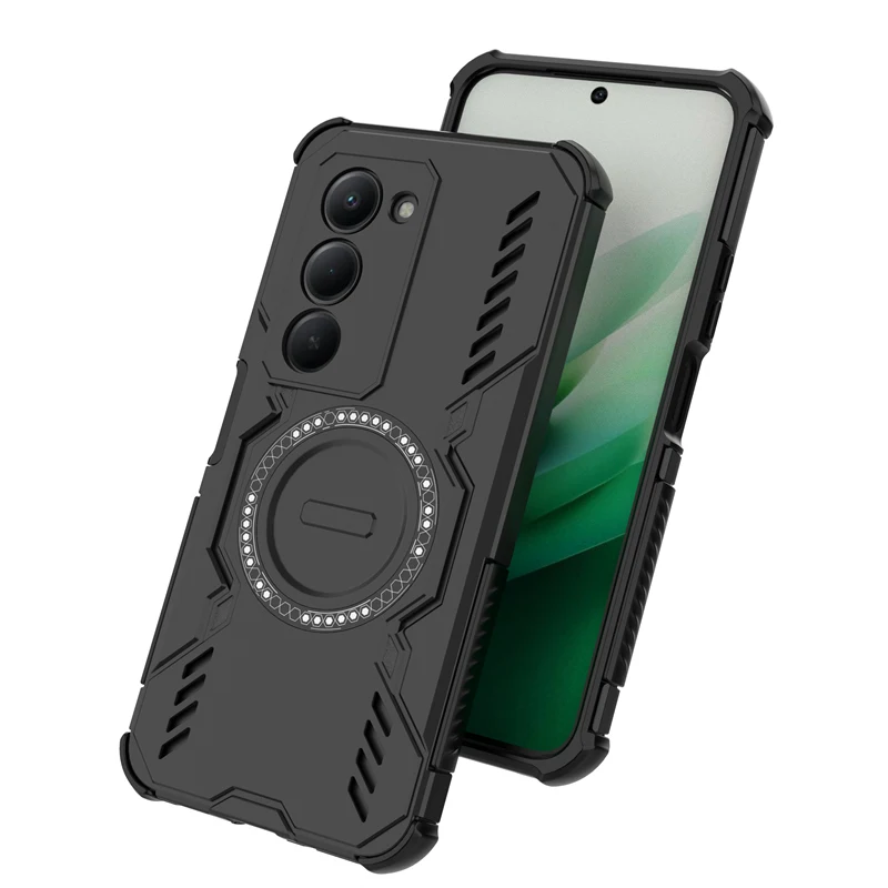 Funda de teléfono con disipación de calor para Xiaomi Redmi 15 5G Global, pieza de atracción magnética para Redmi 15 5G Global чехол, funda trasera - imagen 3