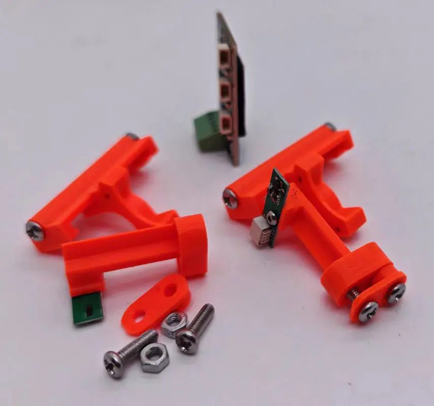 Sensor Hall de modificación de Pedal de juego de coche de carreras simulado para Thrustmaster T150/T300RS accesorios de modificación de Pedal doble - imagen 4