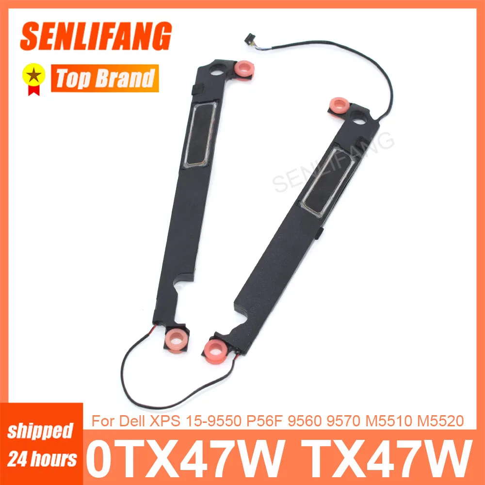 Altavoz para ordenador portátil, piezas de repuesto para Dell XPS15 9550 9560 9570, 0TX47W, TX47W