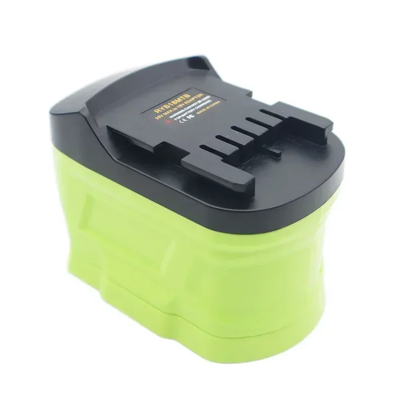 Adaptador convertidor RYB18MTB para batería de litio Ryobi P103 P108 a batería de iones de litio Metabo de 18V herramienta eléctrica taladros martillo - imagen 4
