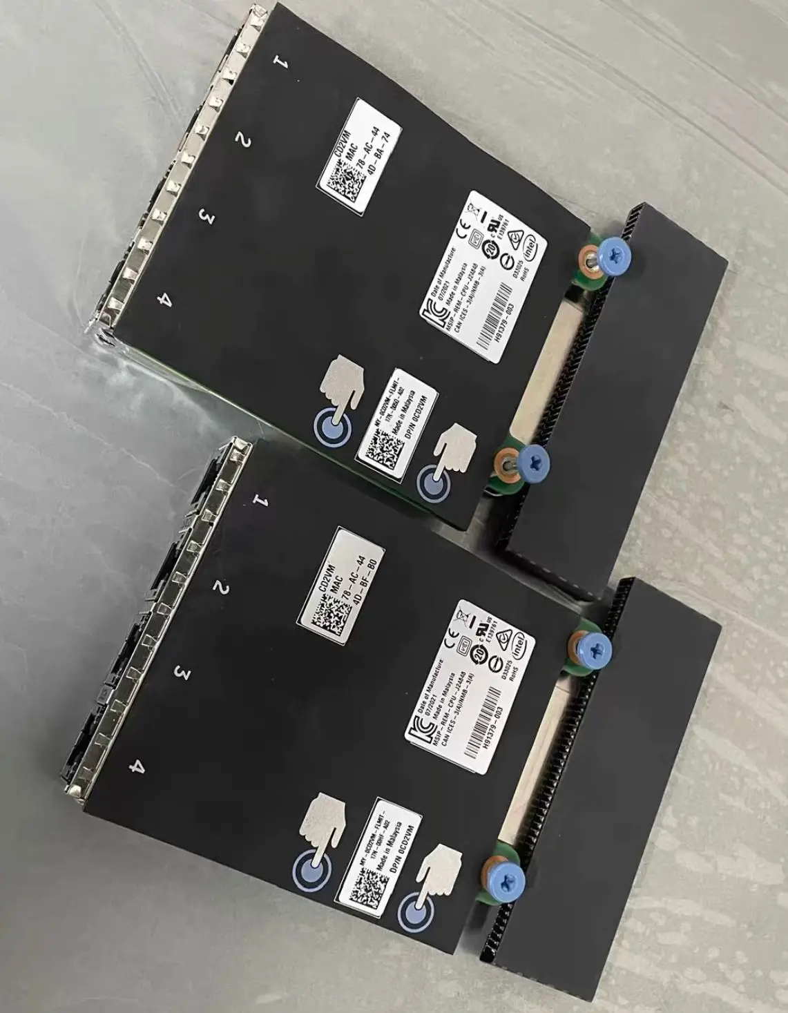 Tarjeta hija Original CD2VM X550 de doble puerto 10Gb I350 1Gb BASE-T tarjeta hija de red 0CD2VM para R630 R730 R740 CN-0CD2VM