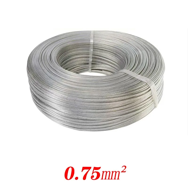 UL2468 28/26AWG cable de cobre de 2 núcleos cable paralelo transparente fuente de alimentación CC 12v adecuado para tiras de luz LED - imagen 4