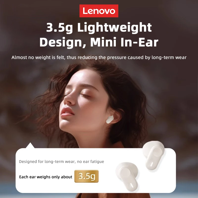 Choice Lenovo LP19 auriculares intrauditivos estéreo HIFI sonido música TWS auriculares inalámbricos Bluetooth llamada HD auriculares deportivos con micrófono nuevo - imagen 2