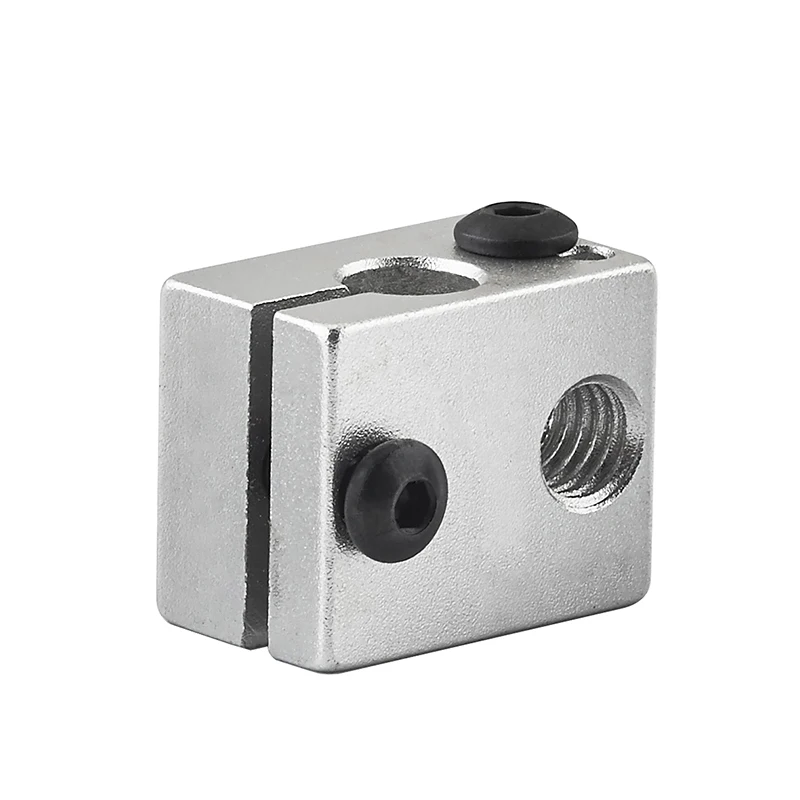 Bloque de calentamiento de aluminio V6, boquilla de Metal para impresora 3D Reprap, e3dV6 M6, 20x16x12mm - imagen 2
