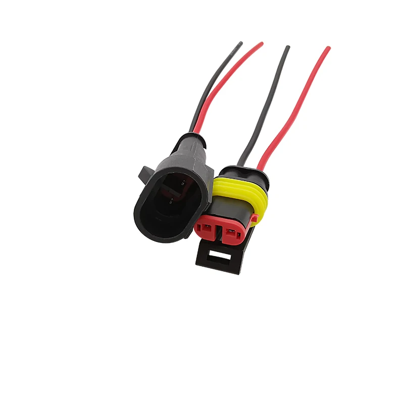 Conectores eléctricos impermeables para coche, motocicleta, Scooter, juguetes marinos, bricolaje, 2 vías, macho y hembra, 5 pares - imagen 4