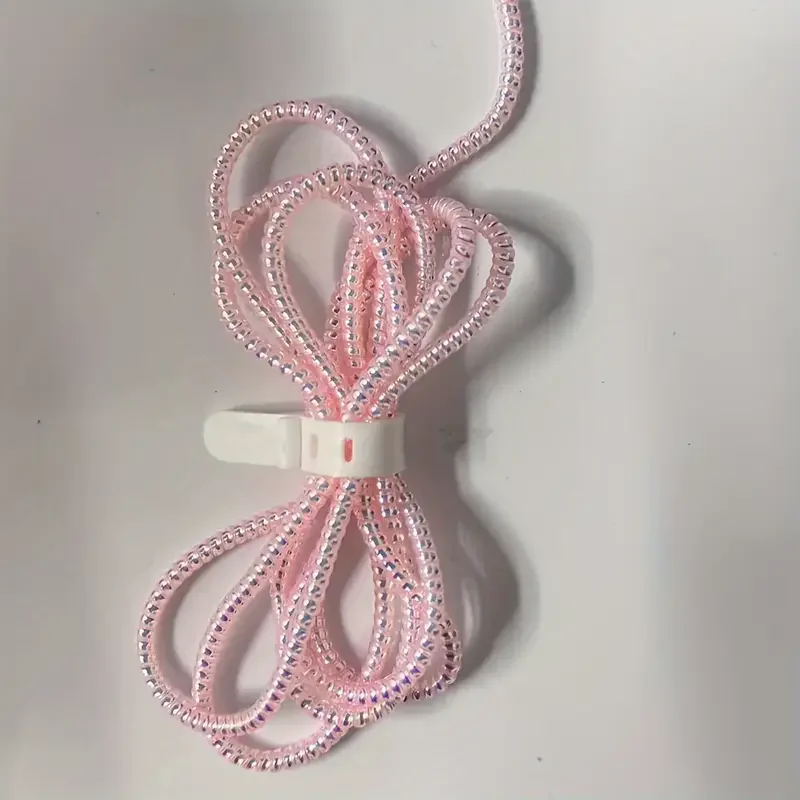 Juego de 2 piezas adecuado para cable de carga de teléfono móvil Apple iOS cubierta protectora de clip fijo cable de datos cable antirotura