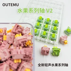 Outemu Peach V2 Interruptor Mecánico Silencioso Lineal