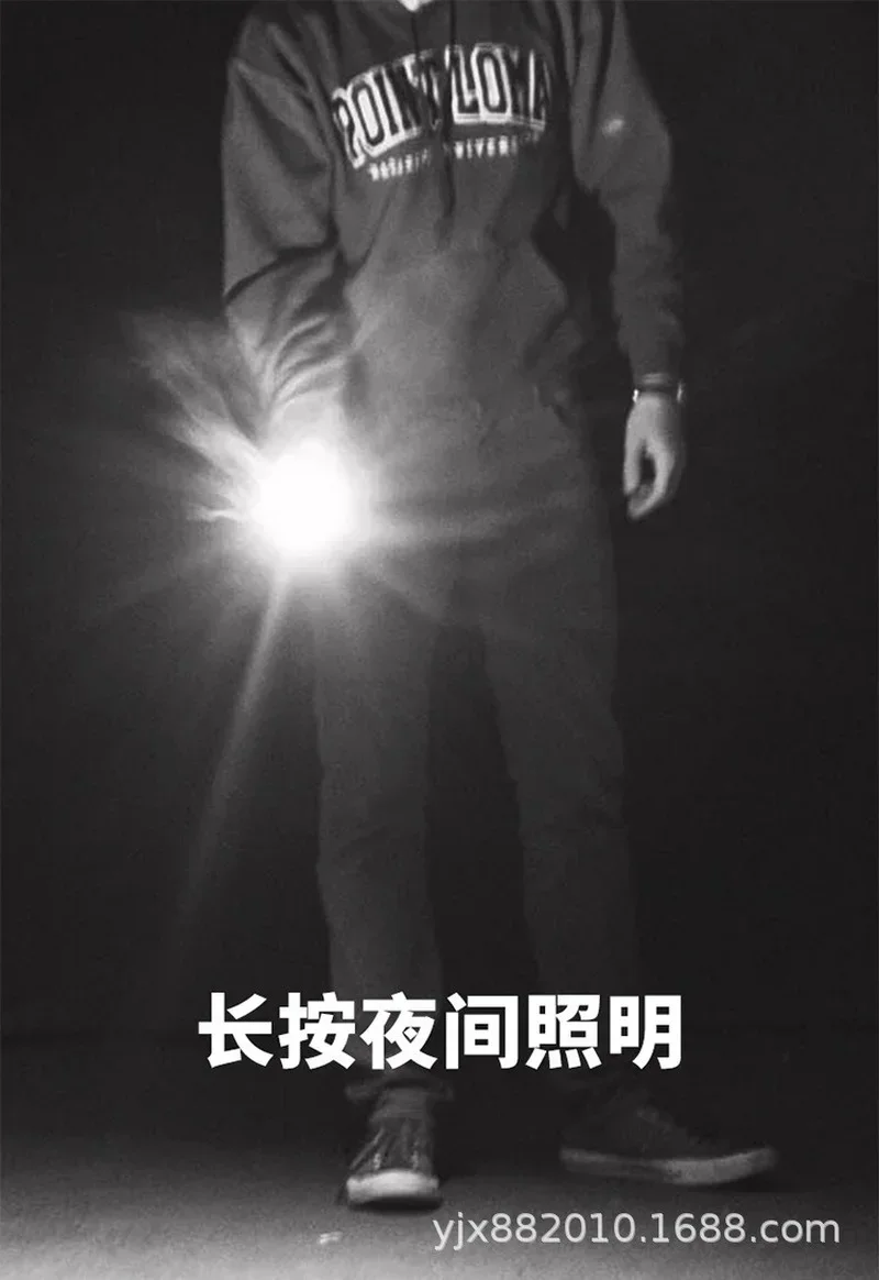 Alarma de seguridad de sirena de autodefensa para mujer llavero 130dB SOS luz LED alarma de seguridad personal - imagen 3