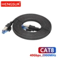 Cat 8 Blue Braided