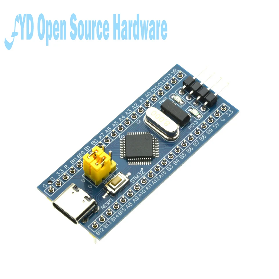 STM32F103C8T6 STM32F030C8T6 APM32F103C8T6 ARM STM32 Micro TYPE-C Módulo de placa de desarrollo del sistema - imagen 2