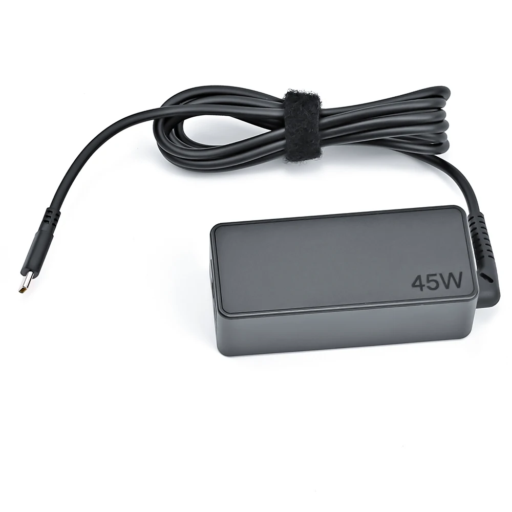 20V 2.25A 45W Tipo USB C Fuente de alimentación del adaptador de CA del ordenador portátil Cargador para Lenovo C330 S330 C340 S340 100E T480 T480S T580 T580S E480 - imagen 2