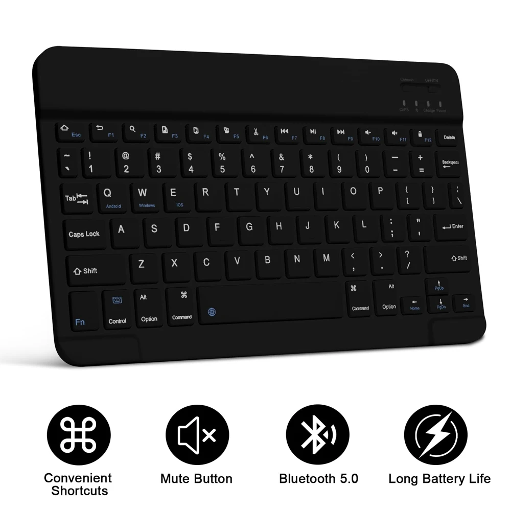 Para Samsung Galaxy Tab A9 Plus 11 A8 10,5 funda teclado desmontable Galaxy Tab S10 S9 FE 10,9 S7 S8 11 FE PLUS 12,4 S6 Lite 10,4 - imagen 5