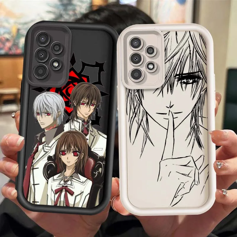 Funda Kaname Kuran para Samsung Galaxy A04E A04 A04S A05 A06 A10S A11 A12 A13 A14 A15 A16 funda de teléfono con escalera ocular