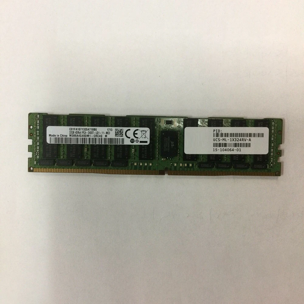 Memoria de servidor para Cisco UCS-ML-1X324RV-A 32GB 4DRX4 PC4-2400T LRDIMM RAM funciona perfectamente envío rápido de alta calidad - imagen 3