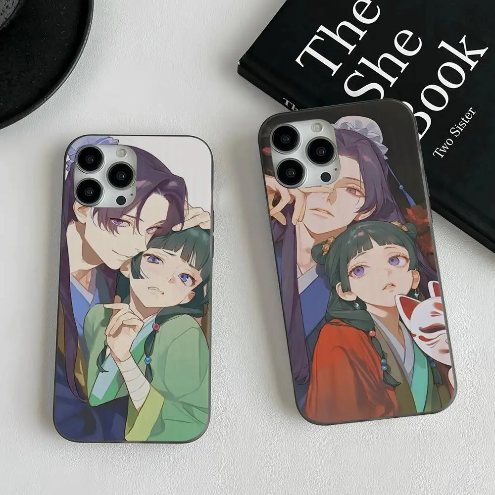 Funda de teléfono The Apothecary Diaries, funda de teléfono con patrón corrugado para iPhone 17 16 15 14 13 Plus Pro Max, funda mate a prueba de golpes - imagen 4