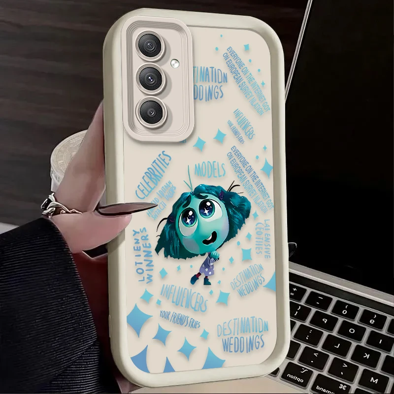 Funda de teléfono Disney Inside Out 2 para Samsung Galaxy A55 A15 A35 A25 A05 A05S 5G A24 A13 A23 A12 A22 A32 A52 A52S A71 A72 A51 - imagen 3