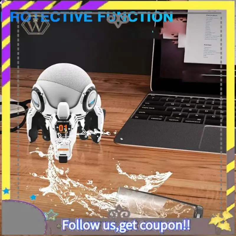 AU33-para Homepod Mini soporte para Echo Dot 4Th/5Th Gen, ahorro de espacio Alexa Dot 4Th/5Th Gen soporte de altavoz de escritorio - imagen 5