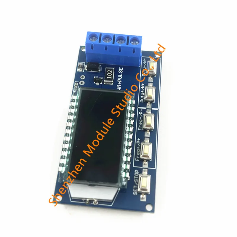 Generador de señal de onda cuadrada, 1 canal, 1Hz-150KHz, modo Dual LCD, PWM, frecuencia de pulso, módulo ajustable de ciclo de trabajo, ZK-PP1, 1 Uds. - imagen 2