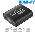 HDMI to AV Black