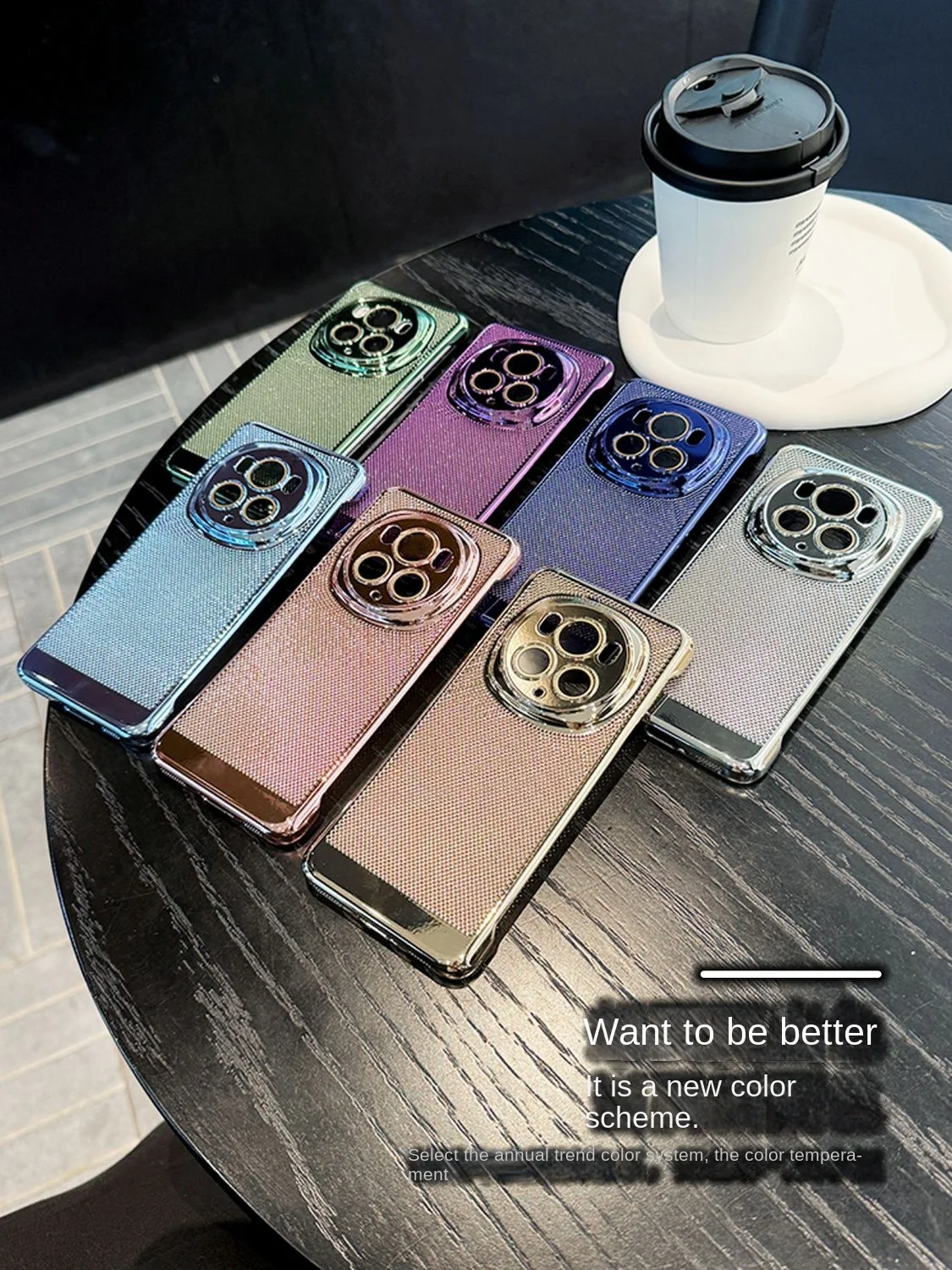 Para Huawei Honor Magic 6 Pro funda dura de PC de lujo chapado en oro delgado disipación de calor funda protectora trasera para Magic 6 5 Pro - imagen 2