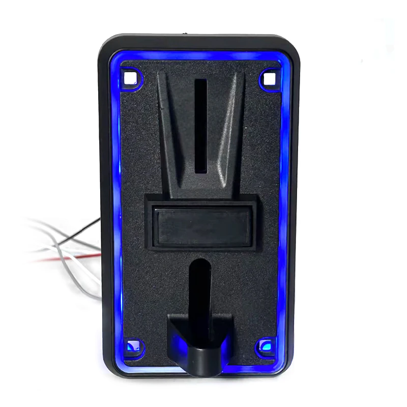 JY-Selector de monedas Led múltiple, Panel negro claro, electrónico programable para máquina expendedora de Arcade/silla de masaje - imagen 2