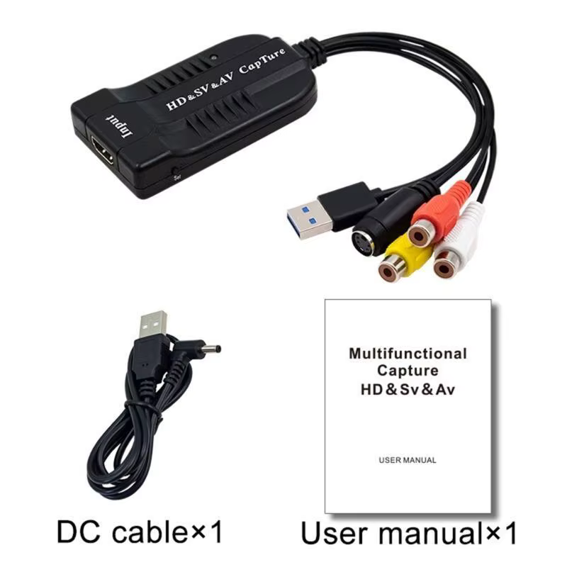 Tarjeta captura vídeo USB Y1UB multifuncional para entrada resolución 4k30hz salida 1080p 30hz para vídeo nítido. - imagen 4