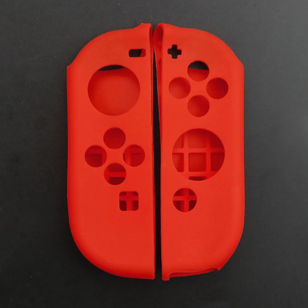 JCD para Switch Joycon consola manija izquierda derecha funda de silicona piel cubierta protectora de goma para NS Switch Oled controlador - imagen 3