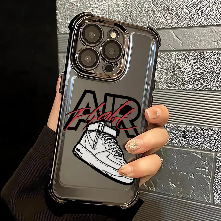 Funda blanda para Apple iPhone 16e 16 15 14 Plus 13 12 11 Pro Max 17 Air AIR zapatillas deportivas - imagen 4