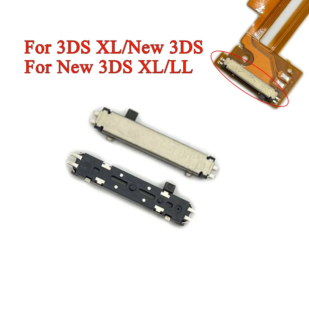 1 Uds. Para 3DS 3D Slider Micro botón de interruptor de repuesto para 3DSXL nuevo 3DS nuevo altavoz 3DS XL Cable de cinta flexible - imagen 5