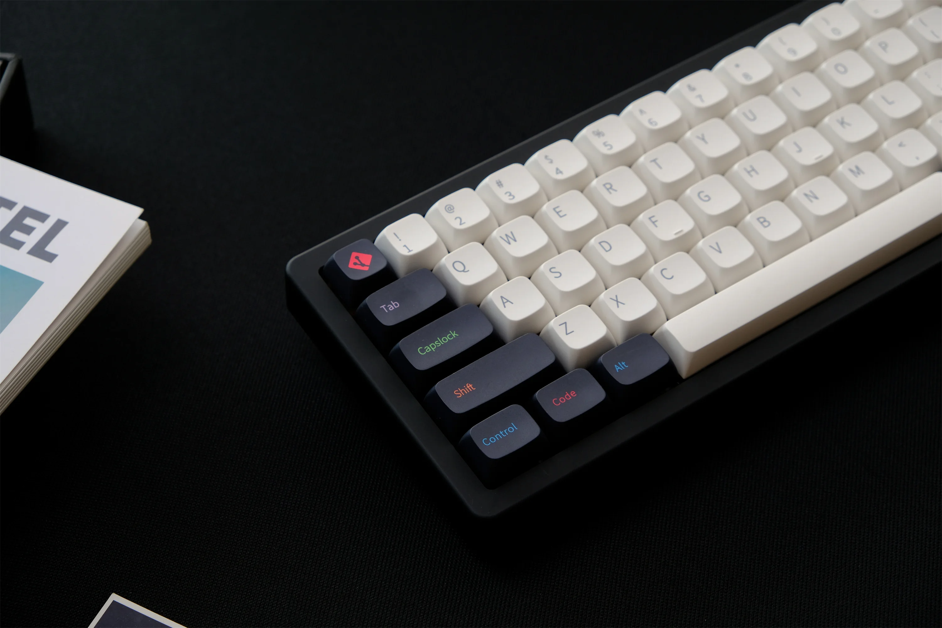 Keycap programador, teclas PBT, XDA, perfil DYE-SUB personalizado para teclado mecánico, 126 teclas - imagen 4