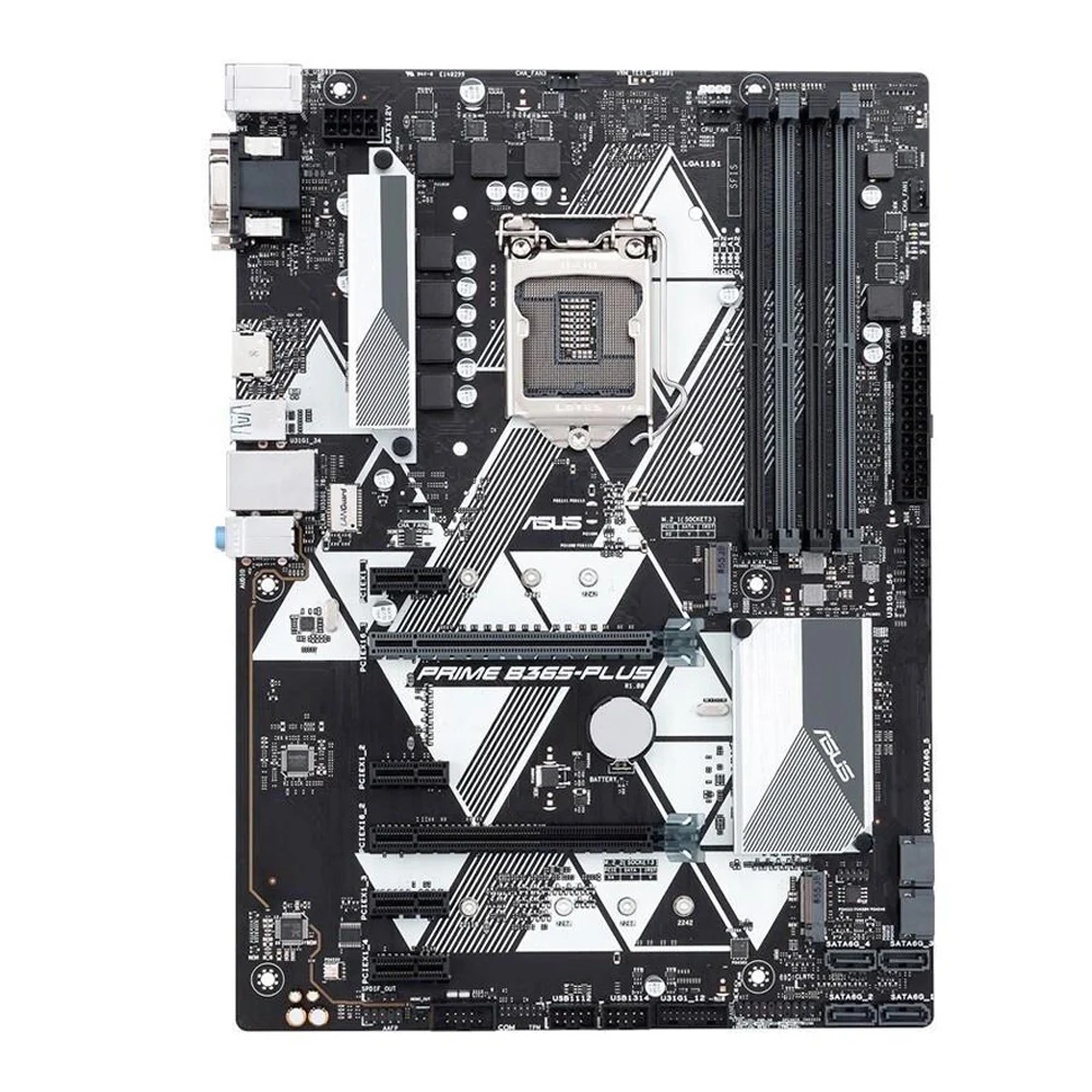Placa base ASUS PRIME B365-PLUS usada, placa base de escritorio LGA 1151 DDR4 B365