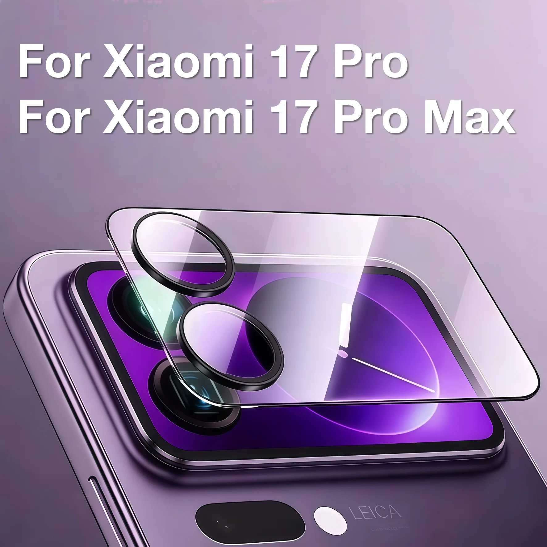 Para cámara Xiaomi 17 Pro Max Stealth, película protectora resistente a la fotografía, película resistente al vídeo con Kit de instalación Simple - imagen 2