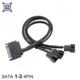SATA 1-3 4pin 3pin