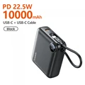 10000 mAh Black
