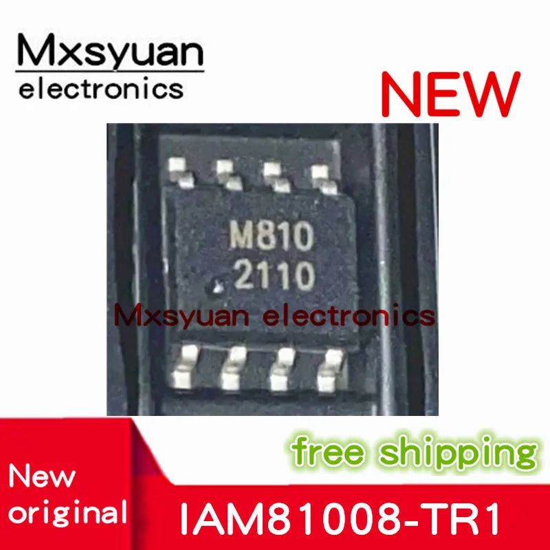 Lote de 10 unidades de IAM-81008 IAM-81008-TR1, IAM81008, M810, SOP8, Mxsyuan, 100% nuevo y original, IAM81008-TR1