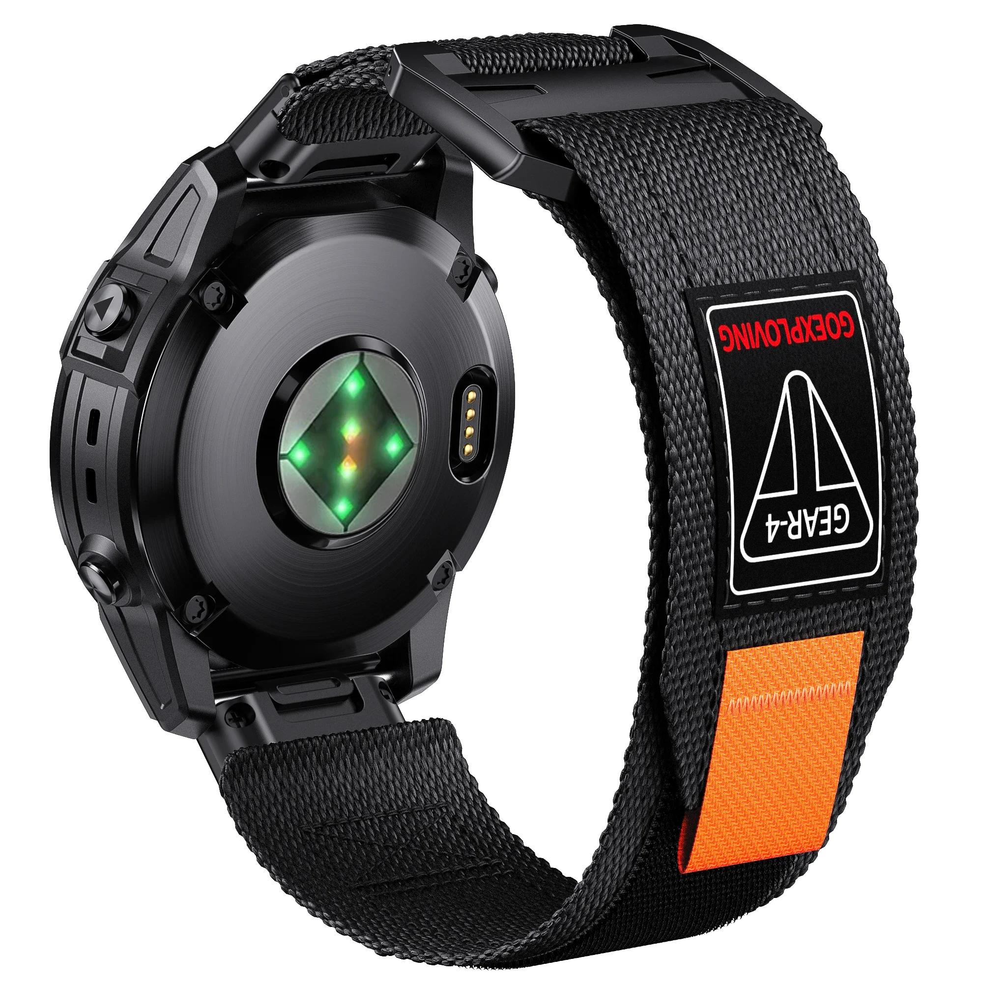 QuickFit-Correa de nailon trenzada para reloj Garmin Fenix 7X 6X Pro/Epix Pro Gen 2 51mm 47mm/Fenix5X 5XPlus Tactix 7 Pro, 26mm - imagen 2