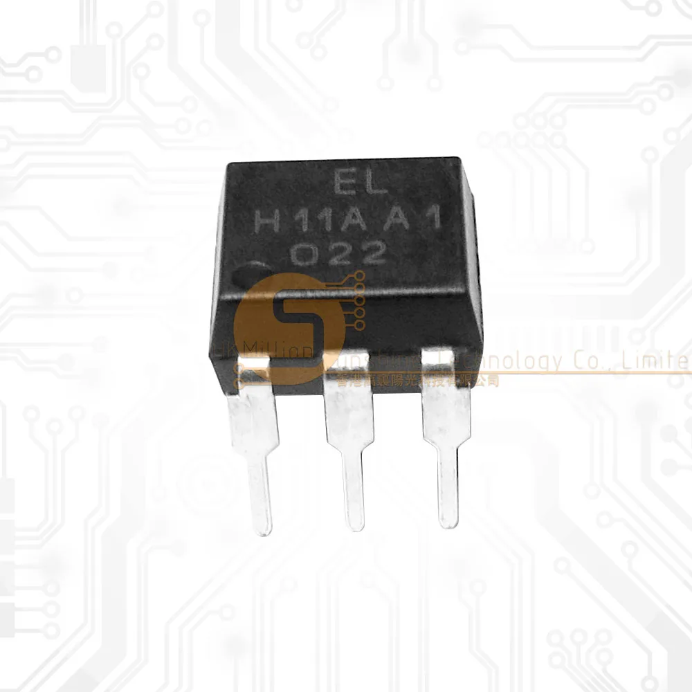 Optoacopladores de Fototransistor, 10 unids/lote, entrada de CA H11AA1 Original, nuevo