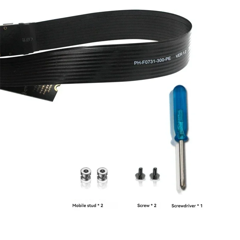 NGFF M.2 M-KEY NVME Cable de extensión Tarjeta de expansión Pcie4.0 SATA6G Cable de extensión externo para portátil - imagen 5